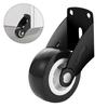 1pcs Furniture Casters Wheels Soft Rubber Swivel Caster Tool Household For Cabinet Quite Moving F8S0