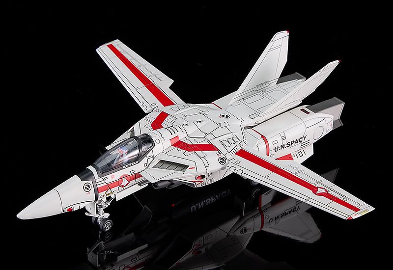 PLAMAX Super Dimension Fortress Macross PX06 1 72 VF 1J Fighter Valkyrie Vermilion Platoon Hikaru Scale Assembly Type Plastic Model [Ichijo Machine]