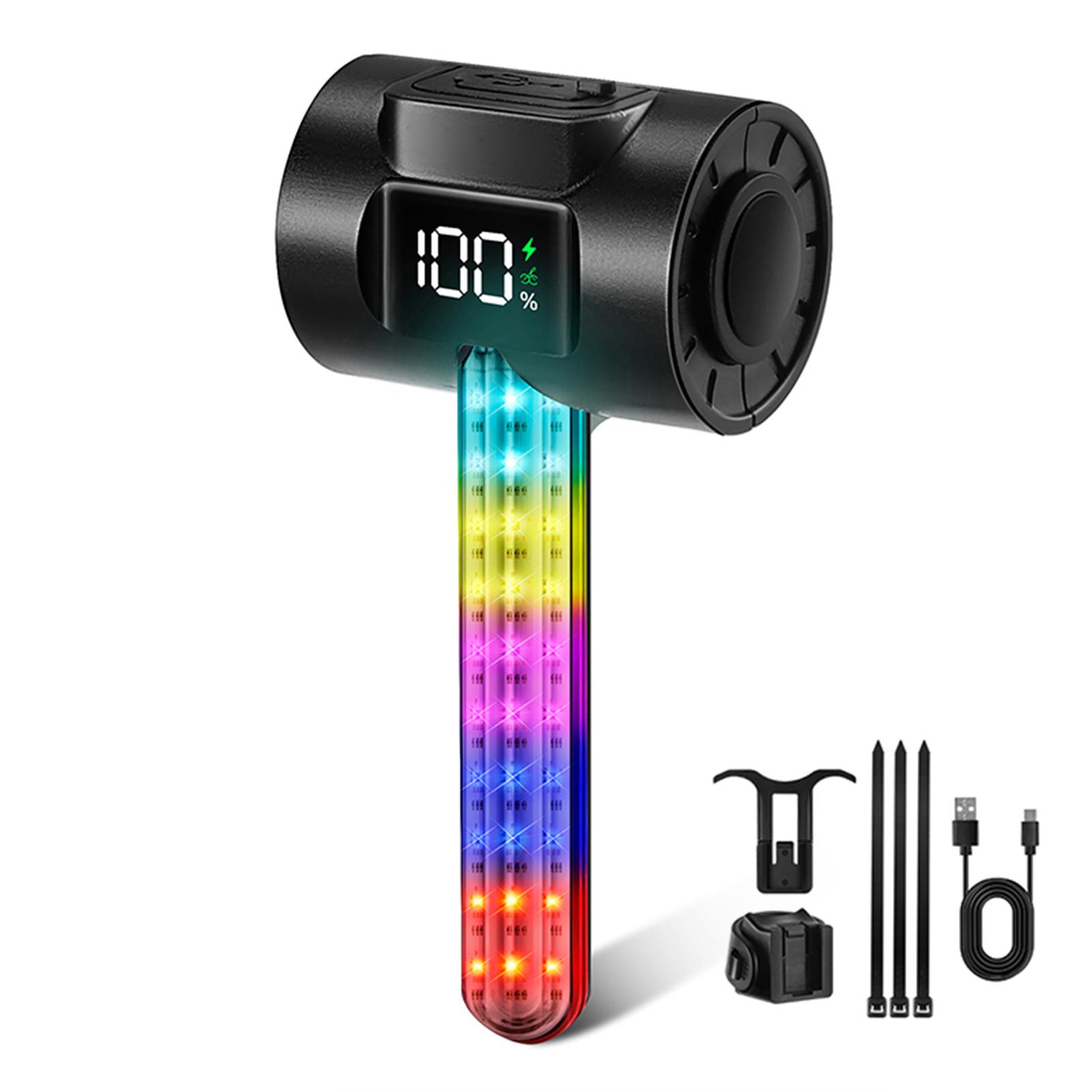 Luci per Bici per la Guida Notturna Sensore Intelligente Luci Posteriori per Bici con Batteria a Lunga Durata e Doppia