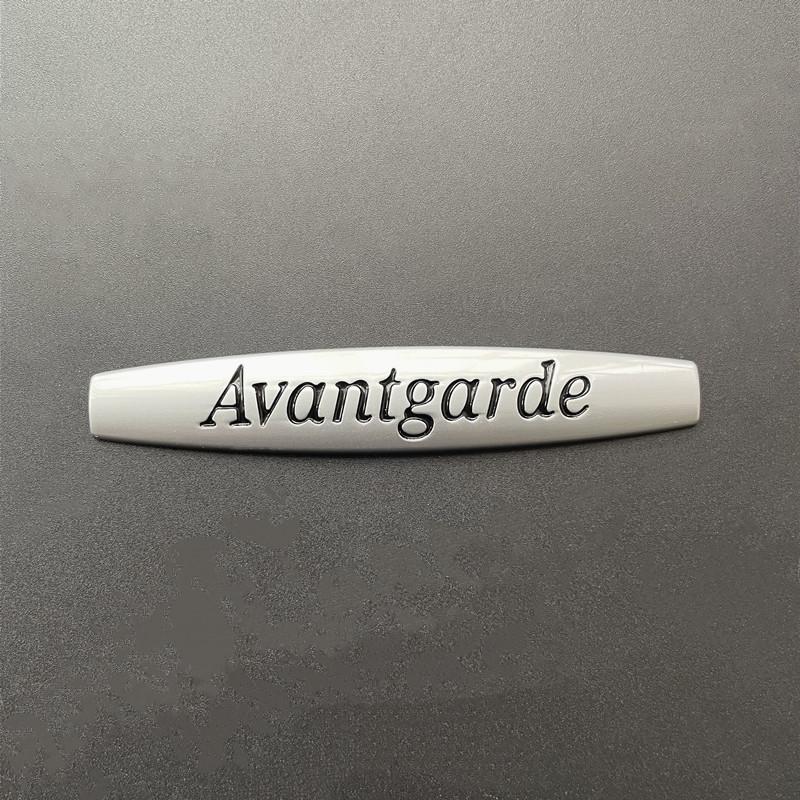 3D Metal Logo Avantgarde Emblem Car Fender Badge For Mercedes Benz W205 W211 W212 W203 W204 Avantgarde Sticker Accessories
