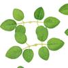 (20Pcs/pack) 12cm Green Simulated Tree Leaves Rose Leaf Home Decoration Vase Decoration Bouquet Packaging Diy with Handmade