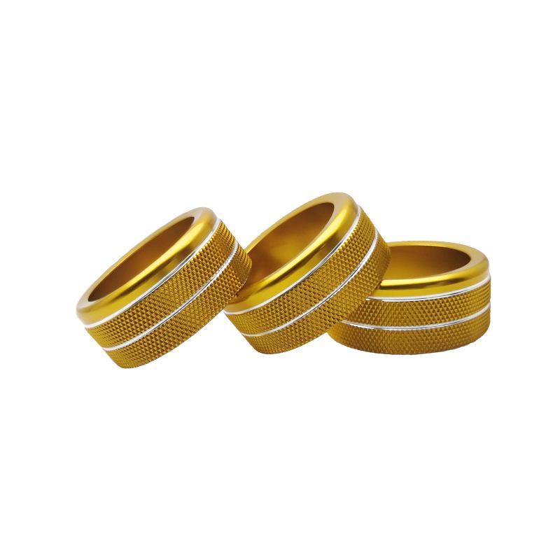 11th Gen Civic A/C & Audio Knob Decoration Ring - Fits 2022 Models
