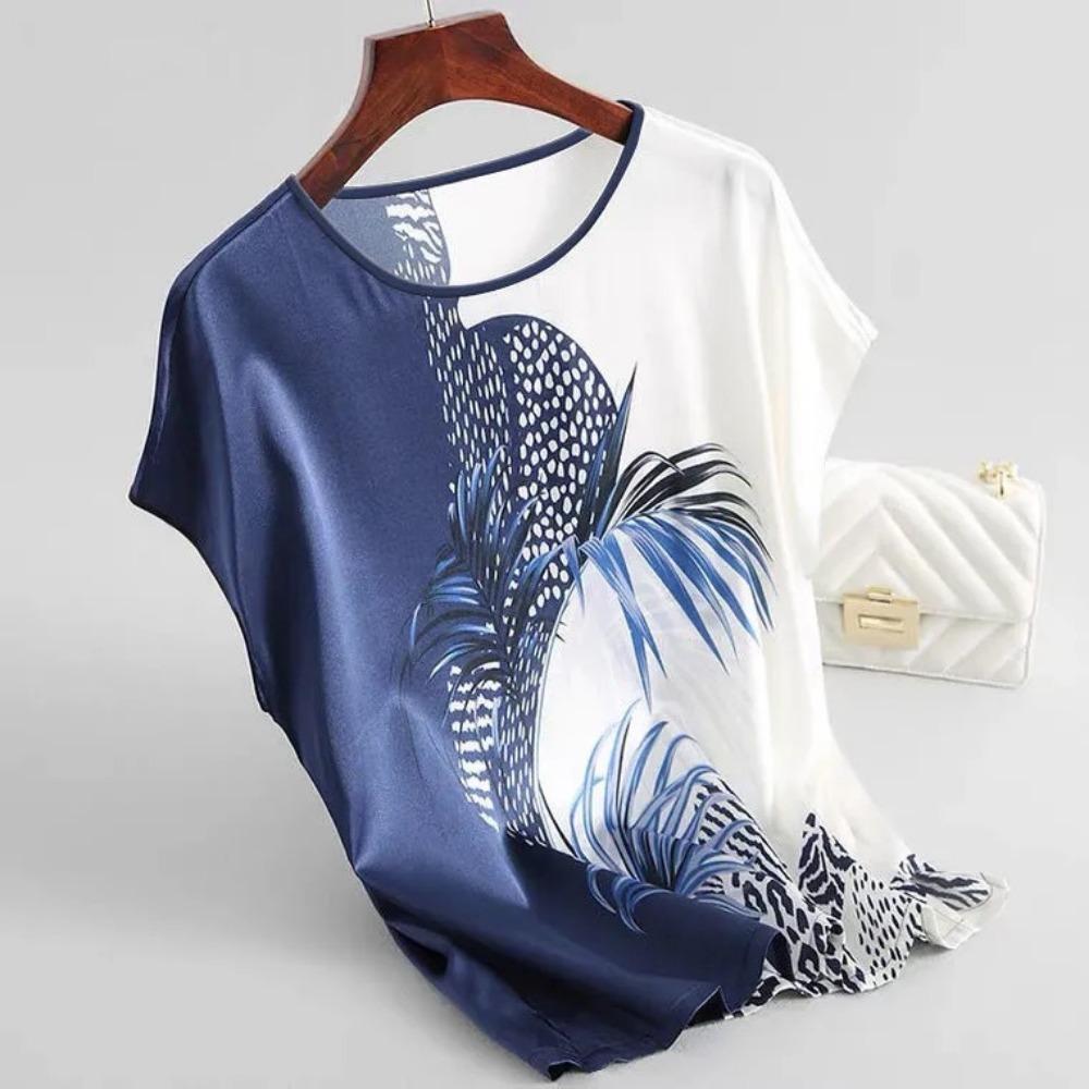Salty Rainy Day Umbrella Women's Tee - Retro Humor Graphic, Casual Coastal Top