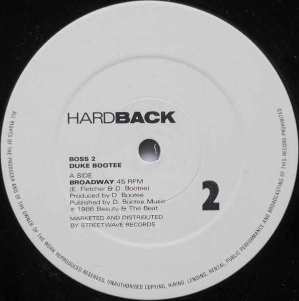 

12inch Record DUKE BOOTEE - Broadway BOSS2 Hardback 1986 UK Rap & Hip-Hop/R&B Used