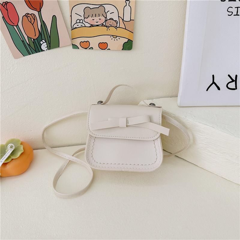 Cute Versatile Bow Accessory Crossbody Bag Kids Waterproof Mini Bag Shoulder