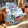 Custom Name Personalized Diddl Print Blanket, Home Decor, Bedroom, Sofa, Camping, Couch, Gifts for Birthday ChristmasEnthusiasts