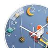 Astronaut Wall Non Ticking Decorative " Modern Analog for Bedroom Study Room