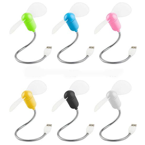 Portable Flexible Gooseyneck Mini USB Cooling Fan Cooler for PC Laptop Computer