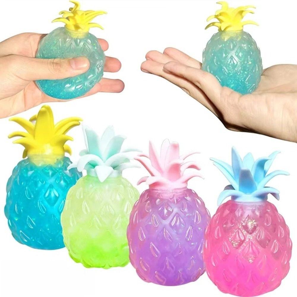 Soft Pineapple Squeeze Toy Slow Rising Pineapple Fidget Toy Pineapple Squishy Toy Kids Gift