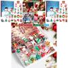 Santa Claus Christmas Advent Calendar Pvc 3d Iconic Figures For Holiday Party Decor And Gifts