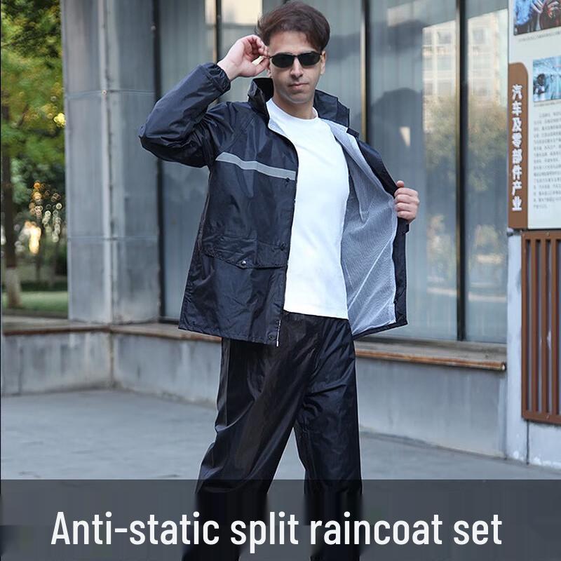 Maikeyou Industrial Anti-static Two-piece Rain Suit
