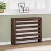 VidaXL Radiator Cover Brown Oak 104x20x82 Cm Engineered Wood, Radiator Cap, Top Radiator Cover, Radiator At 852696