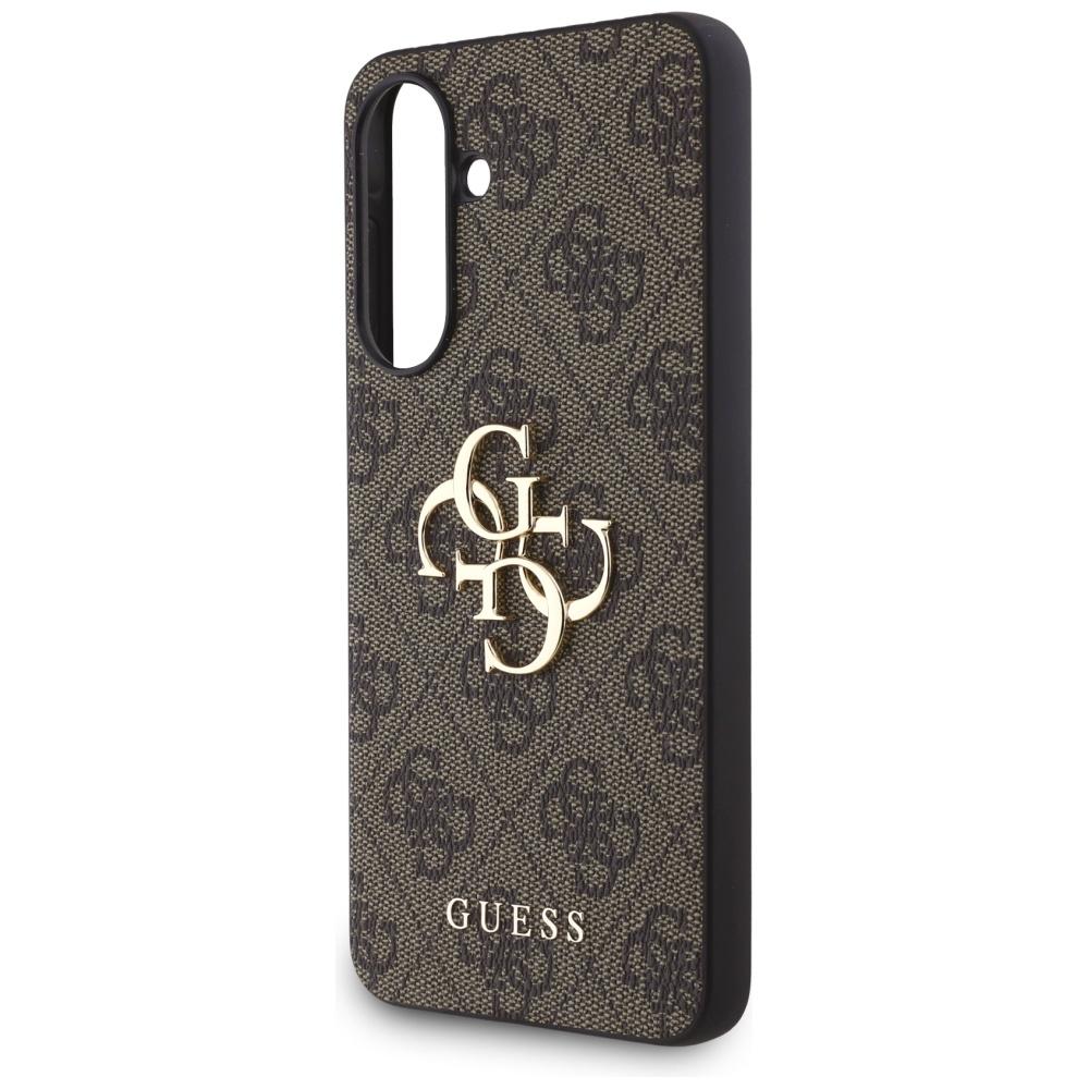 Guess Big 4G Logo Classic Logo Case for Samsung Galaxy A56 Brown