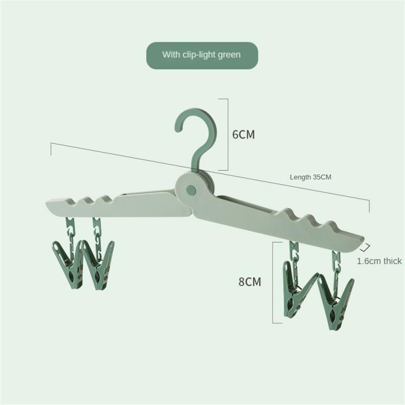 32 Klips Sammenleggbare Klær Tørketrommel Vindtette sokker Undertøy Tørkestativ Husholdning Barn Voksne Oppbevaring Vaskestativ