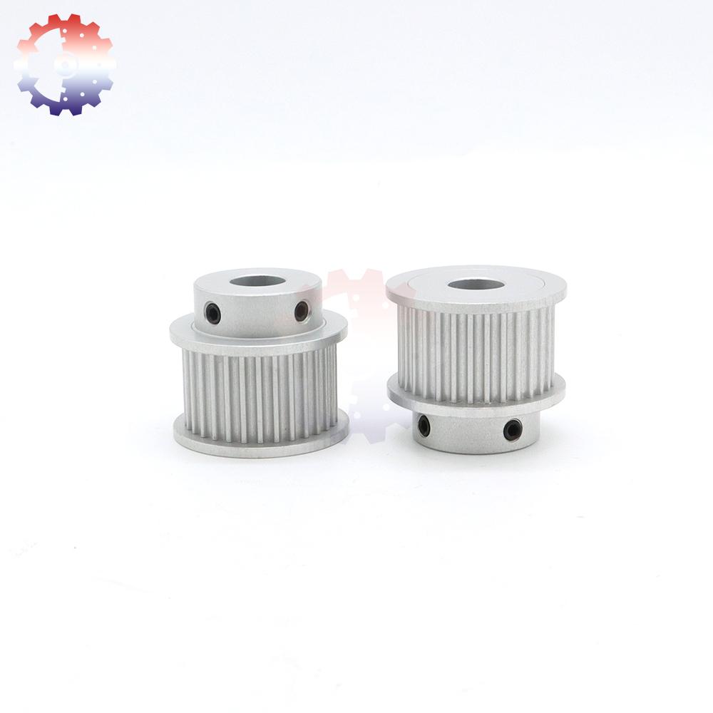 HTD 5M Timing Pulley 30T 32T 36T 38T 5M Pulley 30teeth 32teeth 34teeth 36teeth 38teeth keyway Bore Gear Timing Belt Pulley HTD5M
