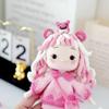 Handemade Knitting Amigurumi Girl Doll Crochet DIY Hook Yarn Materials Set Kit Crochet Pattern In English Girl Birthday Gifts