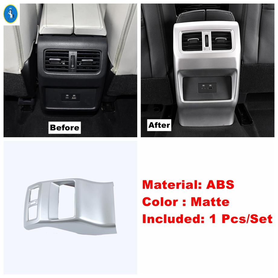 Matte Car Water Cup Holder / Gear Shift Lift / Air AC Accessories Cover Trim For Nissan X-Trail X Trail / Rogue T33  - 2026