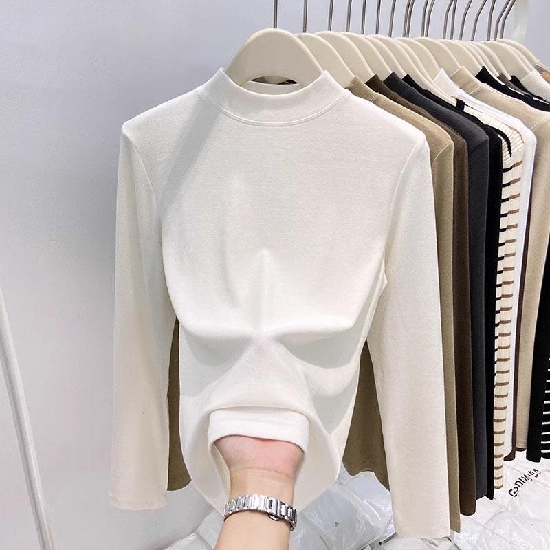 

Women s Slim Fit High Neck Base Layer Long Sleeve Top - Autumn/Winter 2024 XL