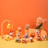 Skylety 60 Pack Mini Plush Animals for Christmas 30 Styles Bulk Mini Stuffed Animals Plush Toy Small Stuffed Keychain Cute Assortment for Carnival