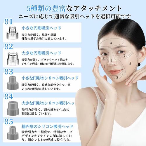 [New Model In 2024] Pore Suction Device, Water Flow Type, Pore Cleaning, Pore Care, Facial Device, Water Tank Separation, Vacuum Suction Technology, P