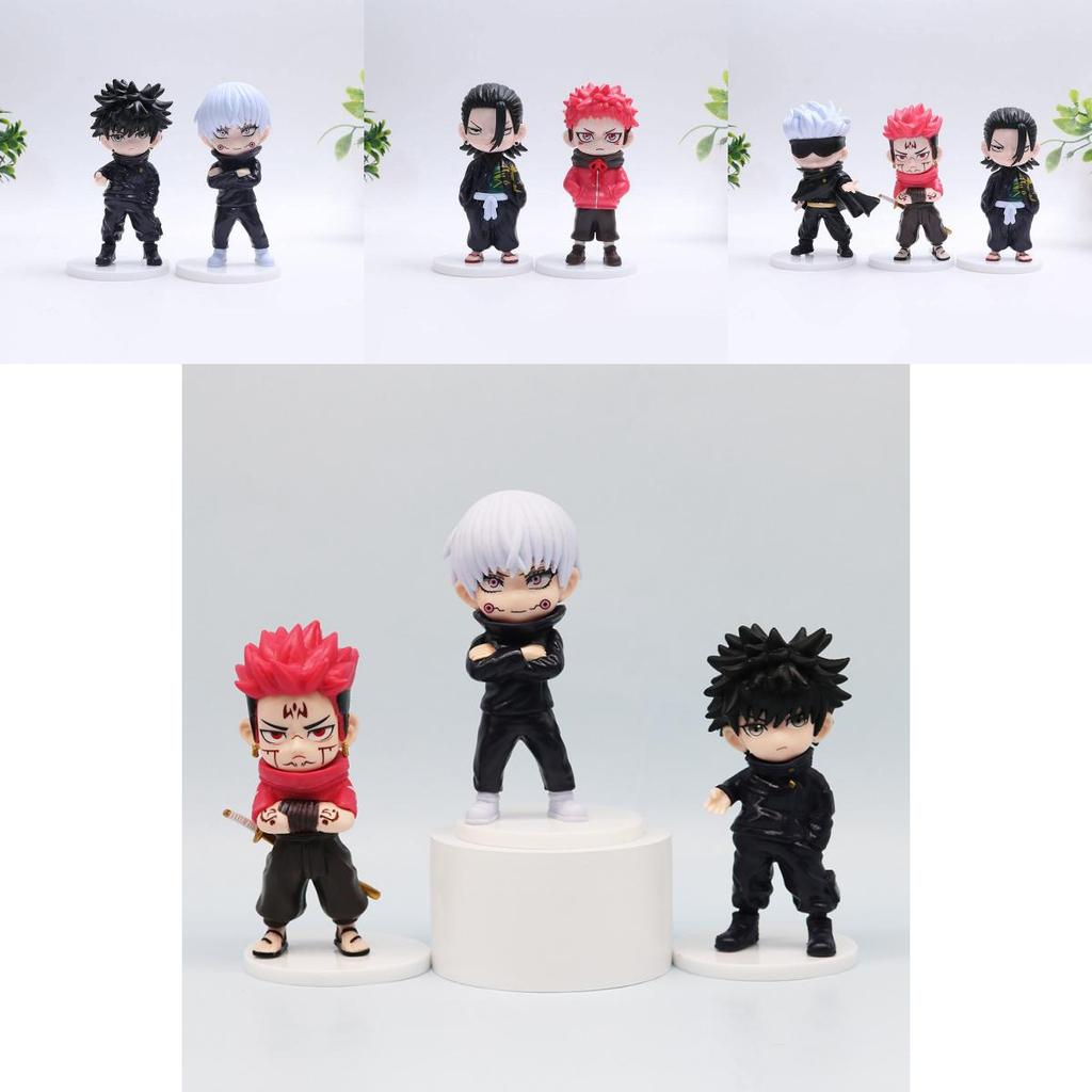 High-quality Pvc Jujutsu Kaisen Figurines Of Yuji Itadori And Gojo Satoru