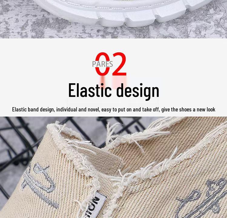 Men's 2025 Style Casual Slip-on Washed Canvas Shoes