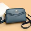 Women's bag new spring and summer women's bag clutch bag woven soft leather mother bag fashion age-reducing bag