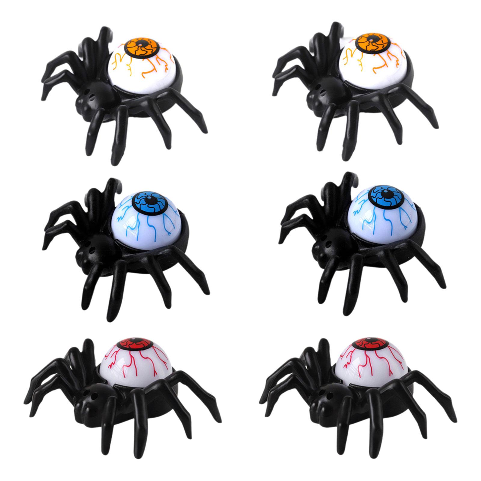 

Хэллоуин Паук Назад Глазные Огни Хэллоуин Паук Украшения с Глазными Огнями для Охлаждающей Вечеринки A