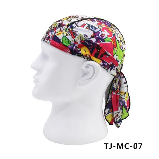 Unisex Outdoor Sport Cycling Cap Breathable Pirate Hat Bandana Headband Headwear