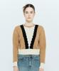 LARTIGENT L6 Cable Color Knit(Brown)