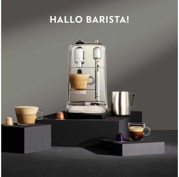 Капсульная кофемашина Sage Creatista Plus black truffle (SNE800BTR)