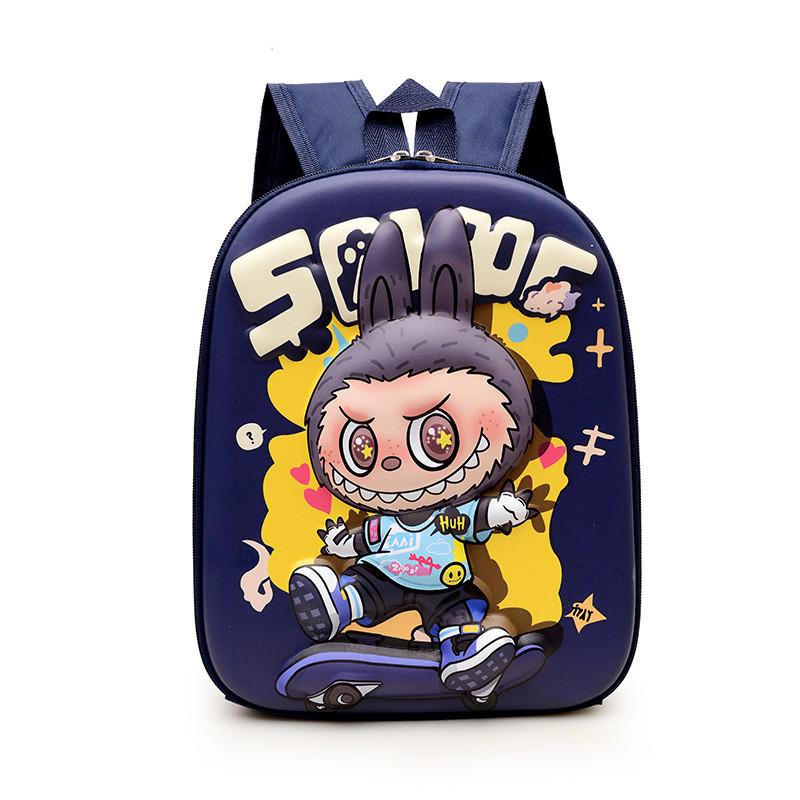 Adorable 3d Hard Shell Backpack For Kids Featuring Cartoon Characters Lightweight And Fun Design