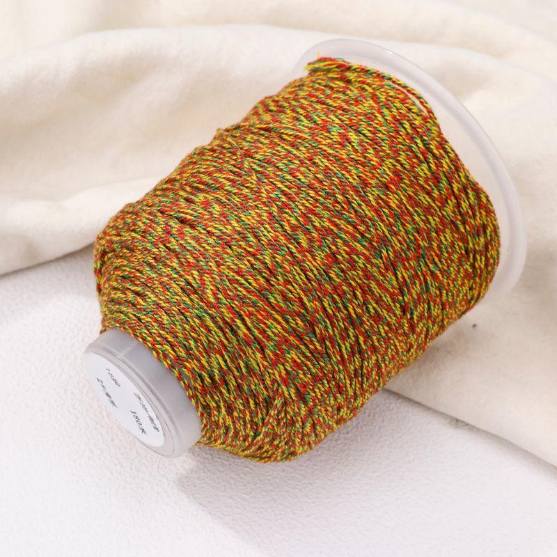 

Тибетские хлопковые нити ручной работы, большой моток 1,0 мм, шнур для рукоделия, кисточка из бодхи синъюэ, износостойкая бисерная тибетская плетеная веревка 2. Green Onions(-1mm thick)