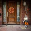 Halloween Decorations Festival Maple Leaf Wreath Pumpkin Wreath Thanksgiving Door Berry Pomegranate Patchwork Ornaments