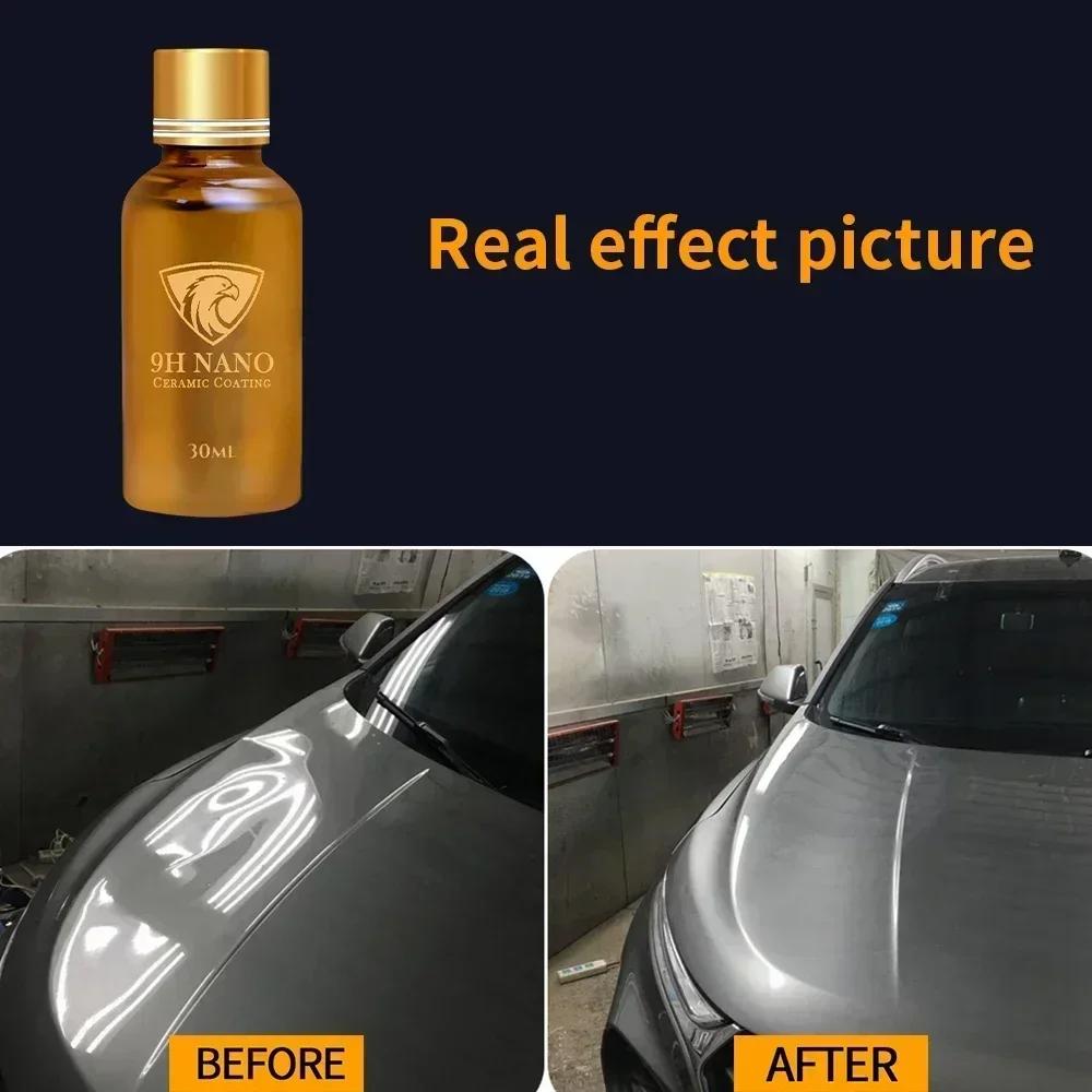 30ML 9H Nano Ceramic Car Polish Ceramic Coating for Cars Dropshipping Paint for Cars Coating Waterproof Polishing Agent