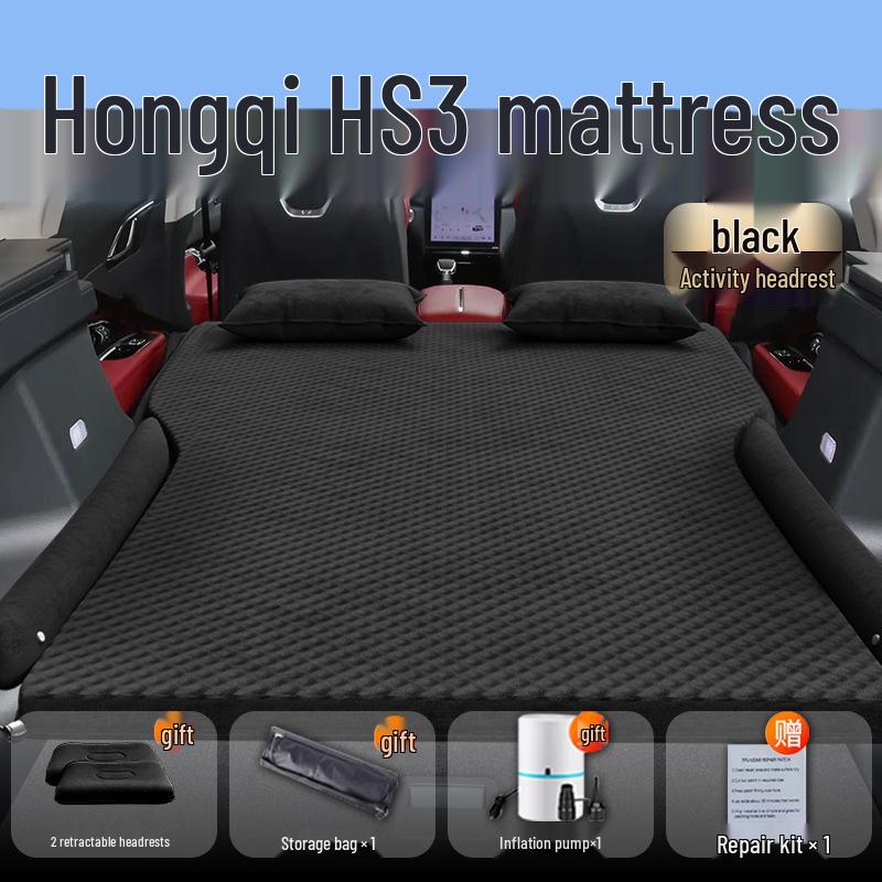 Hongqi HS3 Automatratze: Aufblasbares Kofferraumbett & Rücksitz-Schlafmatten-Set für SUVs