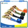 High-Strength Polyester Ratchet Cargo Straps for Packaging and Tensioning