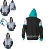 Gemütlicher Anime Hatsune Miku Vocaloid Hoodie mit lebhaftem 3D-Grafikdesign für Komfort