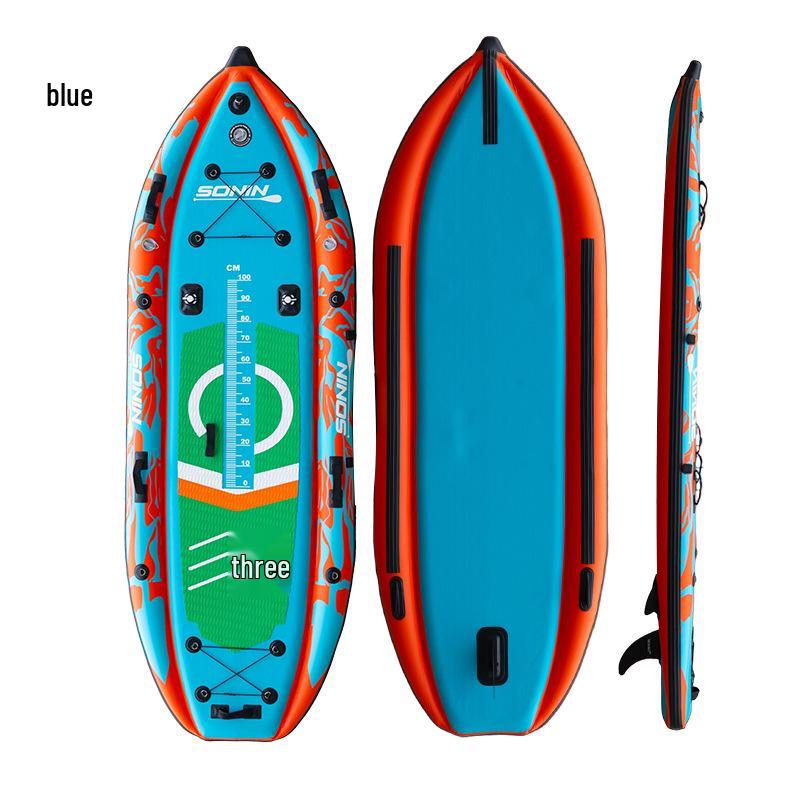 Inflatable Stand-Up Paddleboard - Professional Surfboard and Kayak Board for Beginners