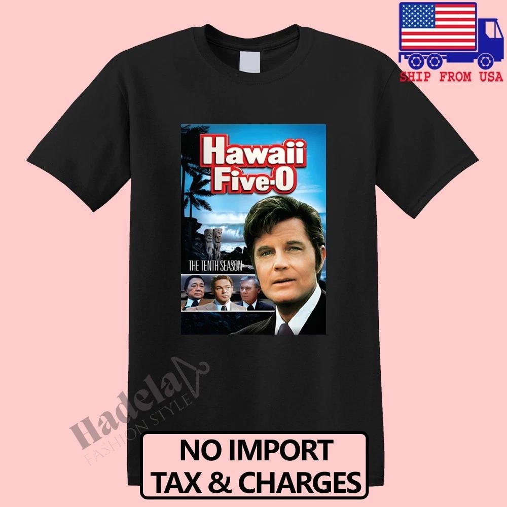 Hawaii Five-O 60s TV Show Movie Men s Black Size S-5XL XL