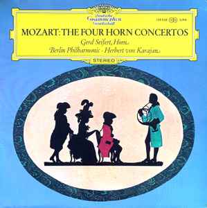 

LP Record WOLFGANG AMADEUS MOZART BERLINER P Mozart The Four Horn Concertos 139038SLPM Deutsche Grammo 1970 Germany Classical Used