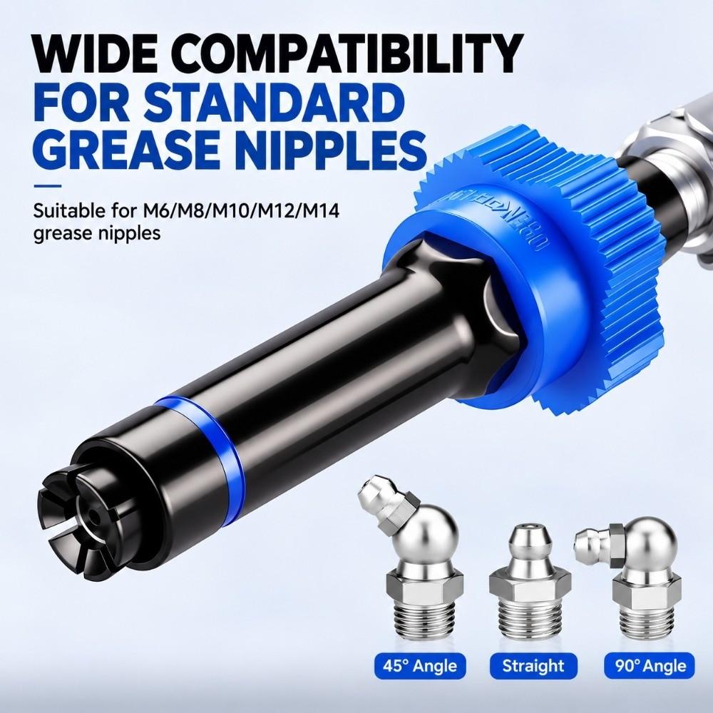 Flexible Extension High Pressure Grease Coupler