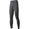 North Peak Men's Lightweight Inner Tights, Warm, Moisture-wicking, Quick-drying, Hollow Fiber, NP-8075 Black, Medium