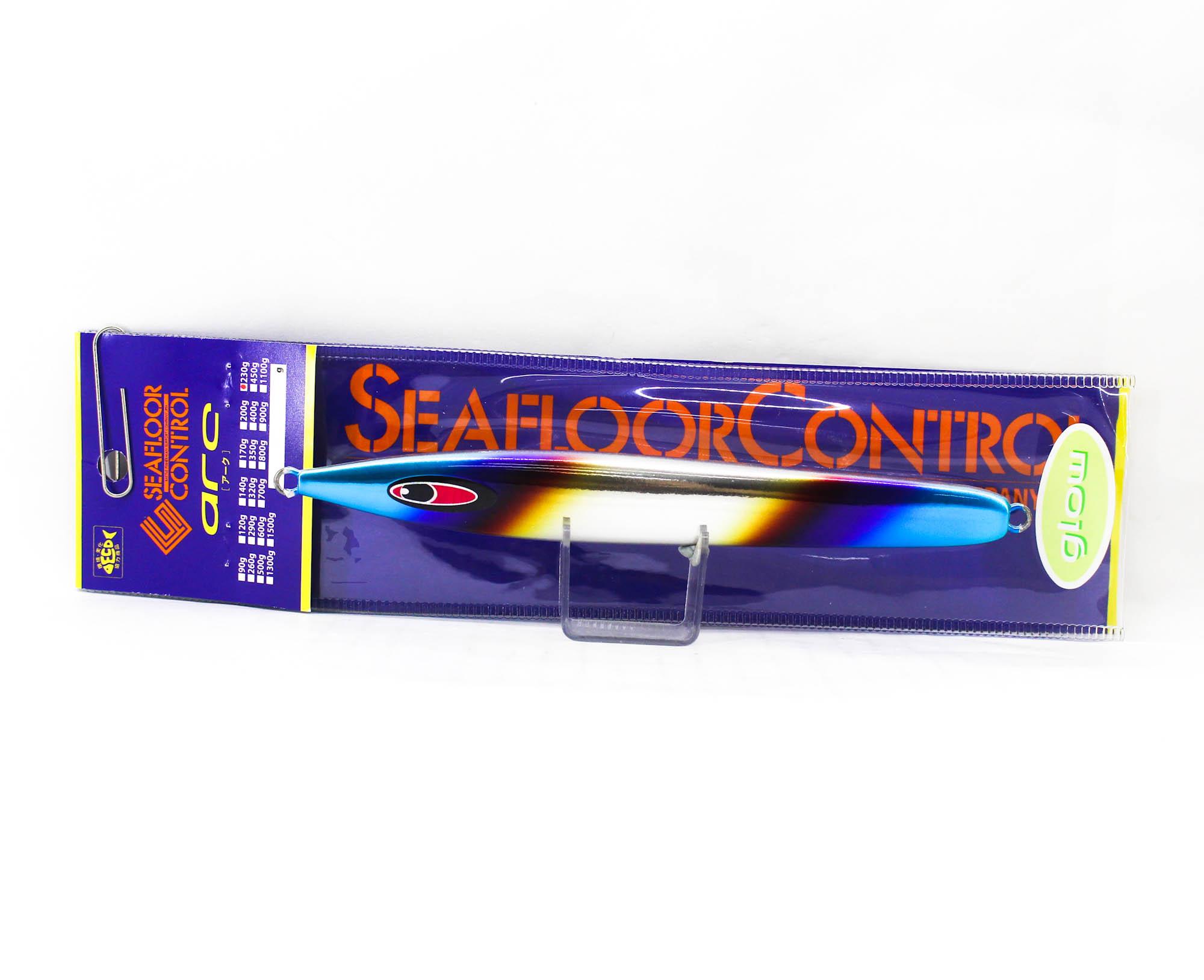 Seafloor Control Metal Jig Arc 230 grams Red Pearl Zebra Glow (5429)