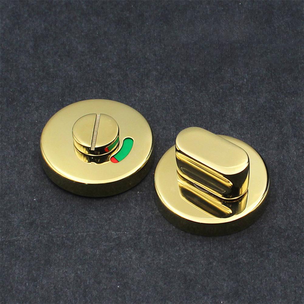 Edelstahl Badezimmertürschloss Griffknauf mit Rot-Grün-Farbindikator und einfacher Installation für Toiletten