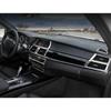 For BMW X5 X6 E70 E71 2009-2013 Silver Steel Back Row Air Outlet Vent Cover Trim