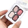 2025 Gel Nail Art: 4 Colors - Gradient Blush, Black, White, Red with Fine Glitter & Iridescent Platinum. High Saturation Painting Gel.