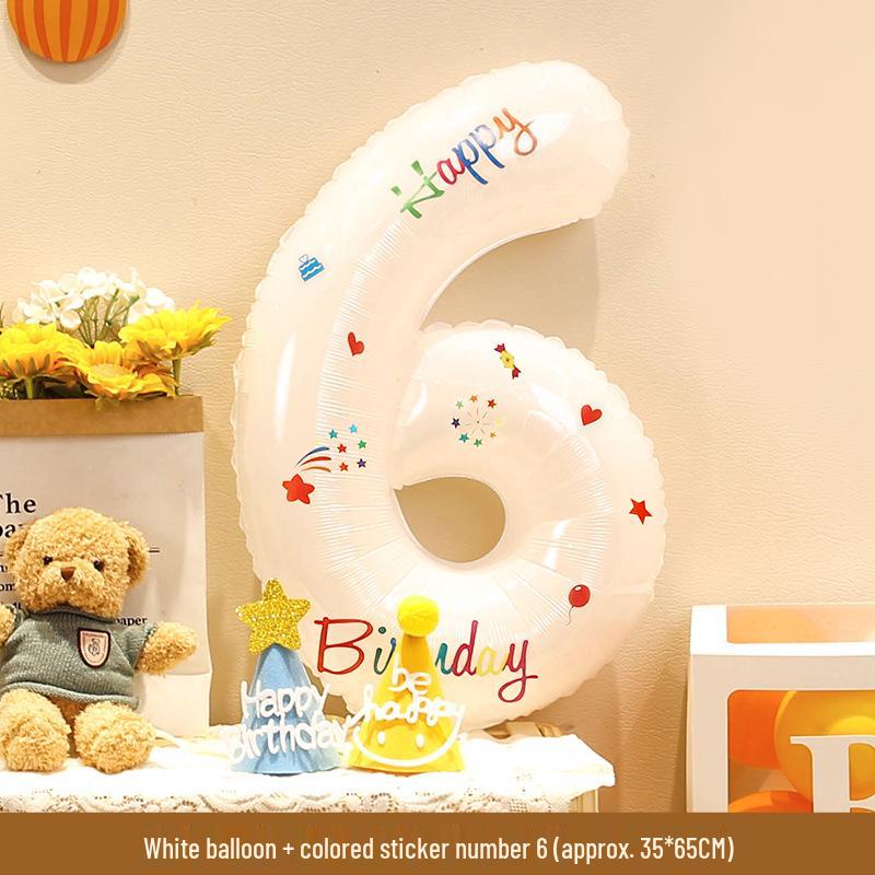 Happy Birthday Party Balloon Decorations for Kids