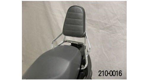 Kijima Motorcycle Parts Backrest for Address V125S/V125S Basic, Includes Back Pad, 210-0016