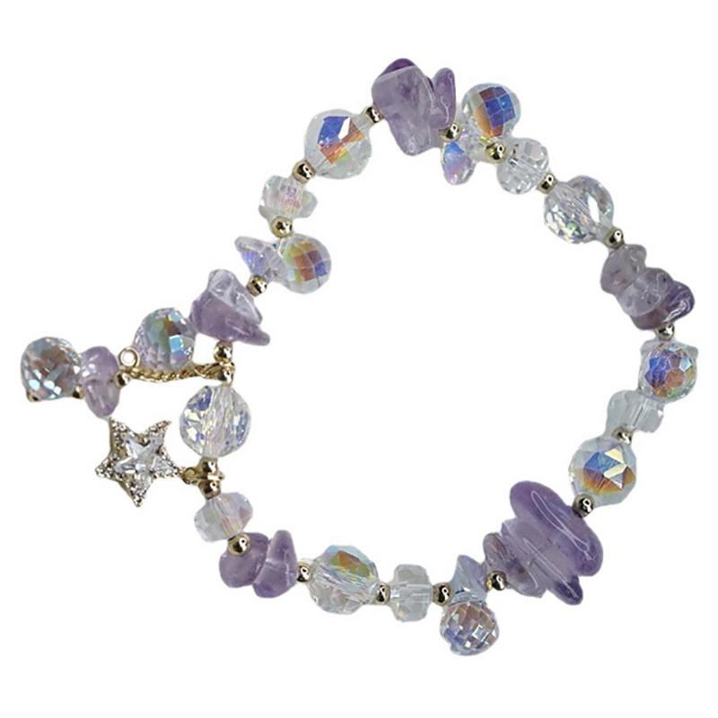 Rose Sisi Korean Style Fresh  Bracelet Female Simple Personality Love Pendant Fish Tail Charm Bracelet For Women Jewelry